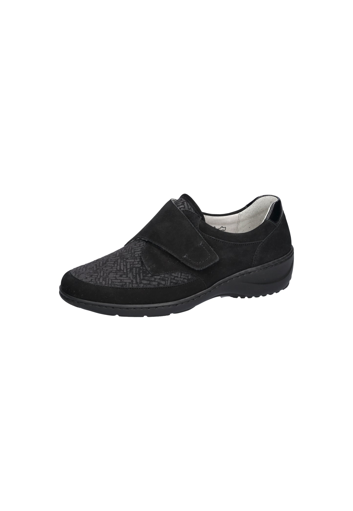 Waldlaufer 607K31 308 001 Kya Black Velcro Shoes