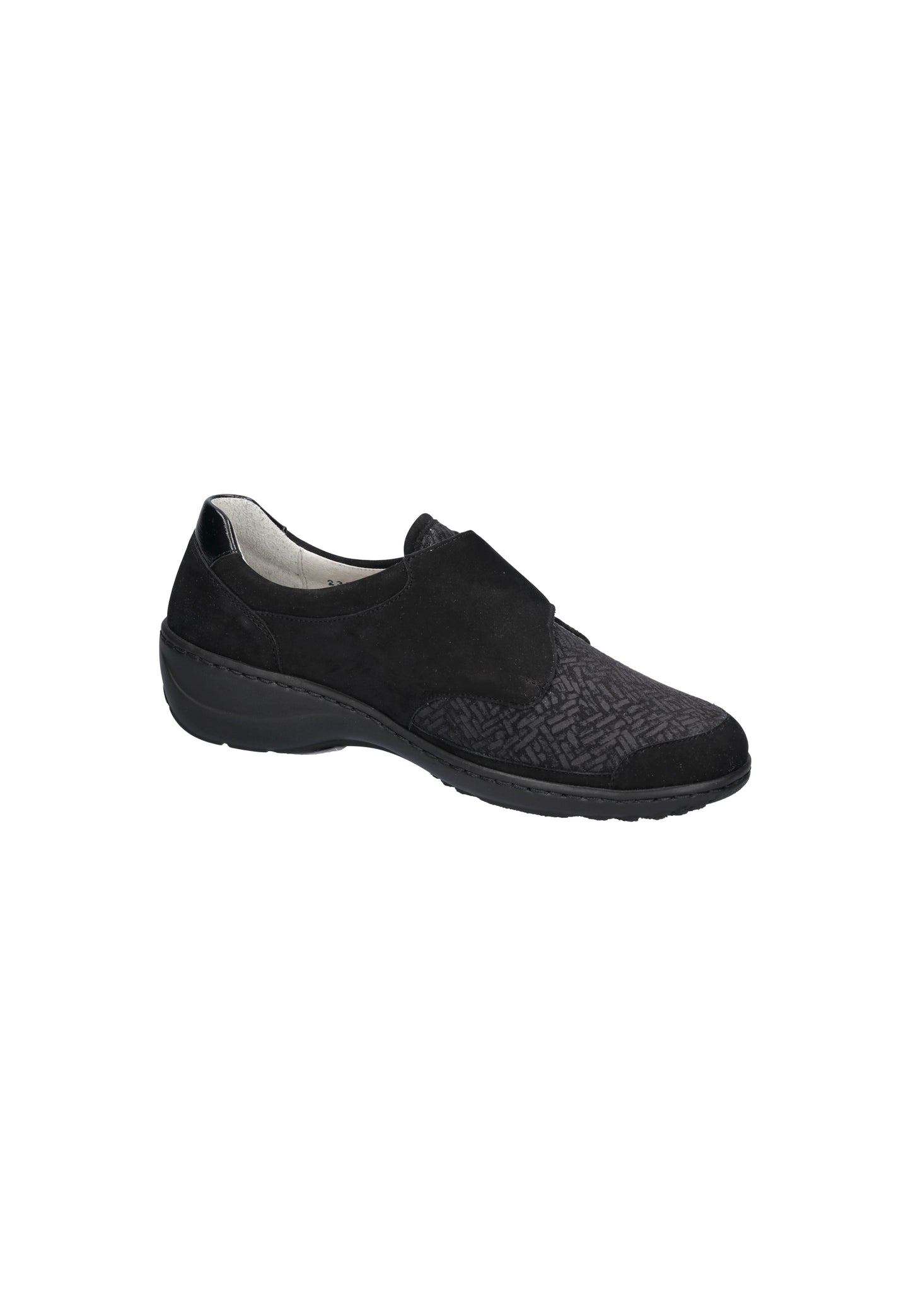 Waldlaufer 607K31 308 001 Kya Black Velcro Shoes