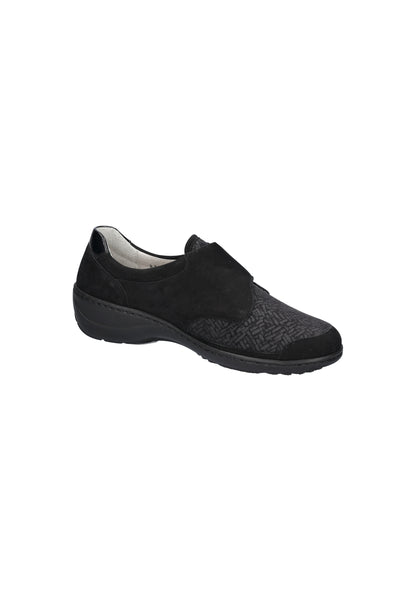 Waldlaufer 607K31 308 001 Kya Black Velcro Shoes