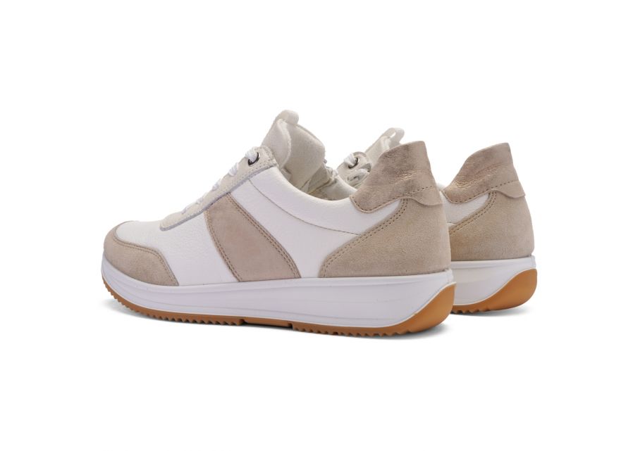 Ara 12-25532 08 Osaka 3.0 H Fit White & Beige Trainers