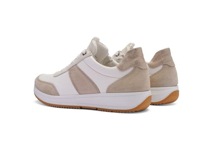 Ara 12-25532 08 Osaka 3.0 H Fit White & Beige Trainers