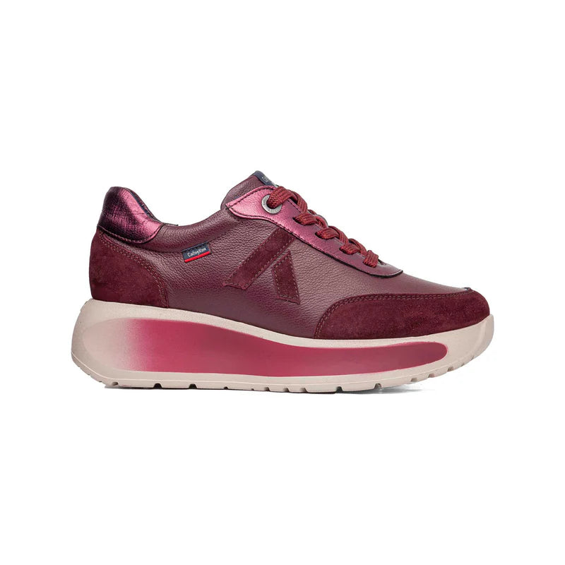 Callaghan 61605 Burgundy Wine Combi Sneakers