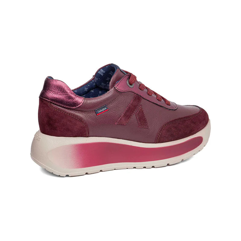 Callaghan 61605 Burgundy Wine Combi Sneakers
