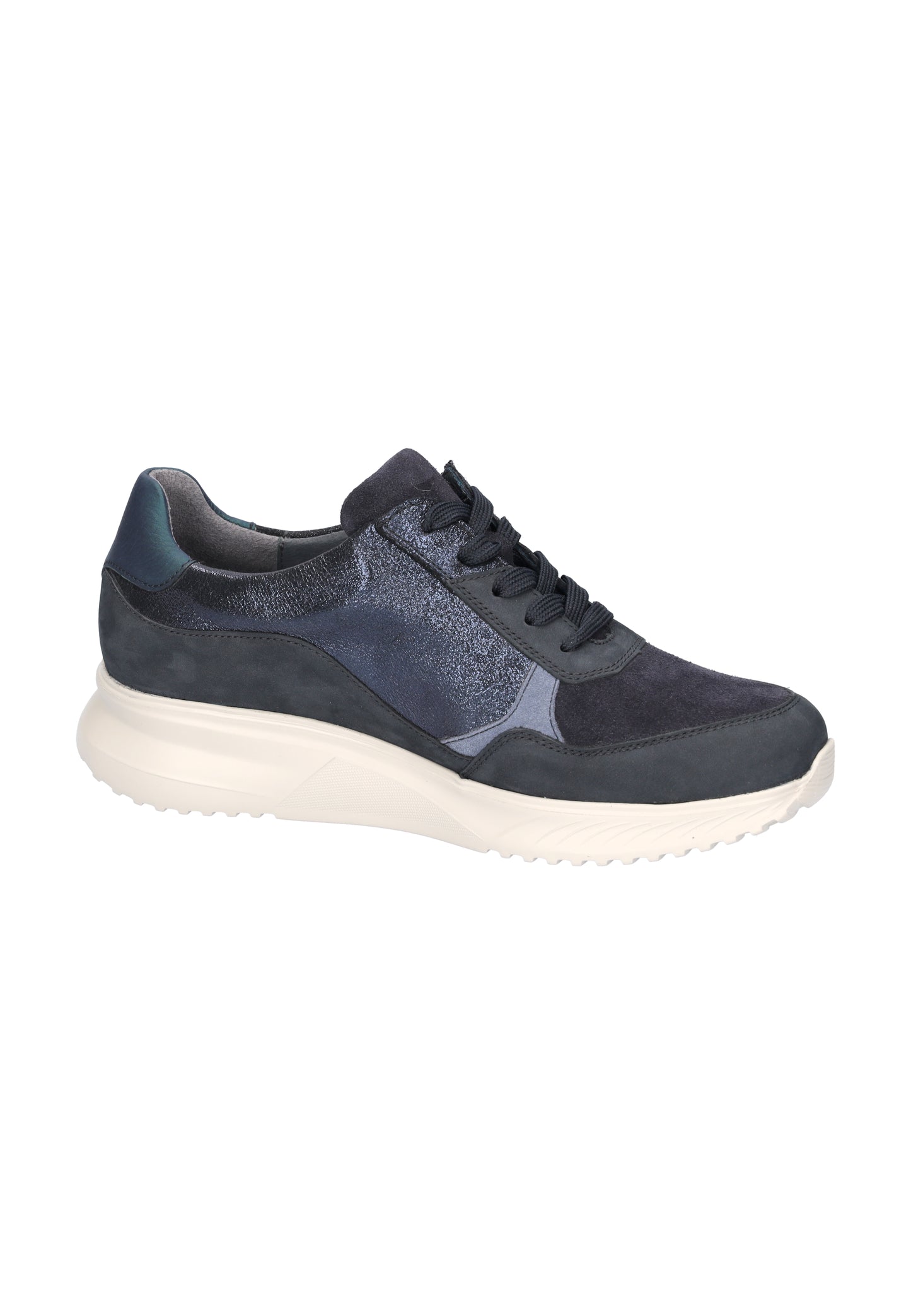 Waldlaufer 617002 600 378 K Fit Janka Jeans Blue Lace & Zip Sneakers