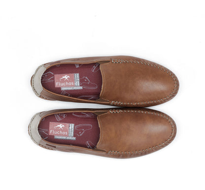Fluchos F1173 Kodiak Cuero Tan Slip On Shoes