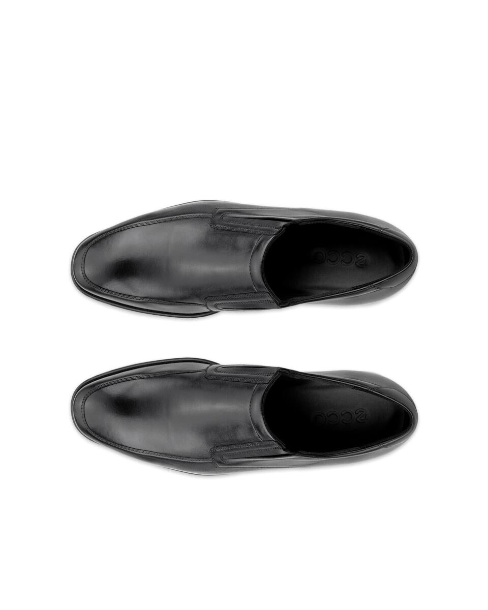 Ecco 621944 01001 Melbourne Black Slip On Shoes