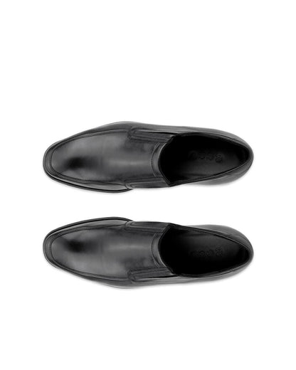 Ecco 621944 01001 Melbourne Black Slip On Shoes