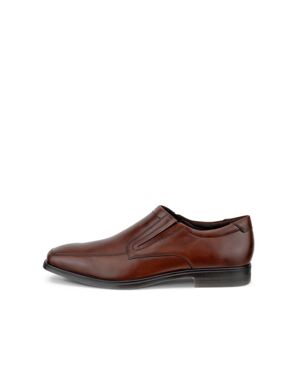 Ecco 621944 01014 Melbourne Mink Brown Slip On Shoes