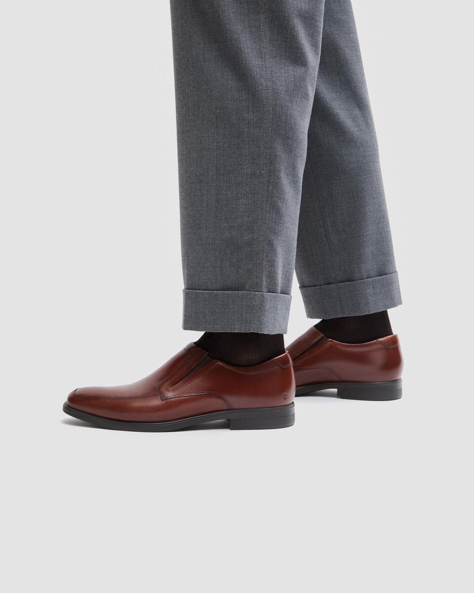 Ecco 621944 01014 Melbourne Mink Brown Slip On Shoes