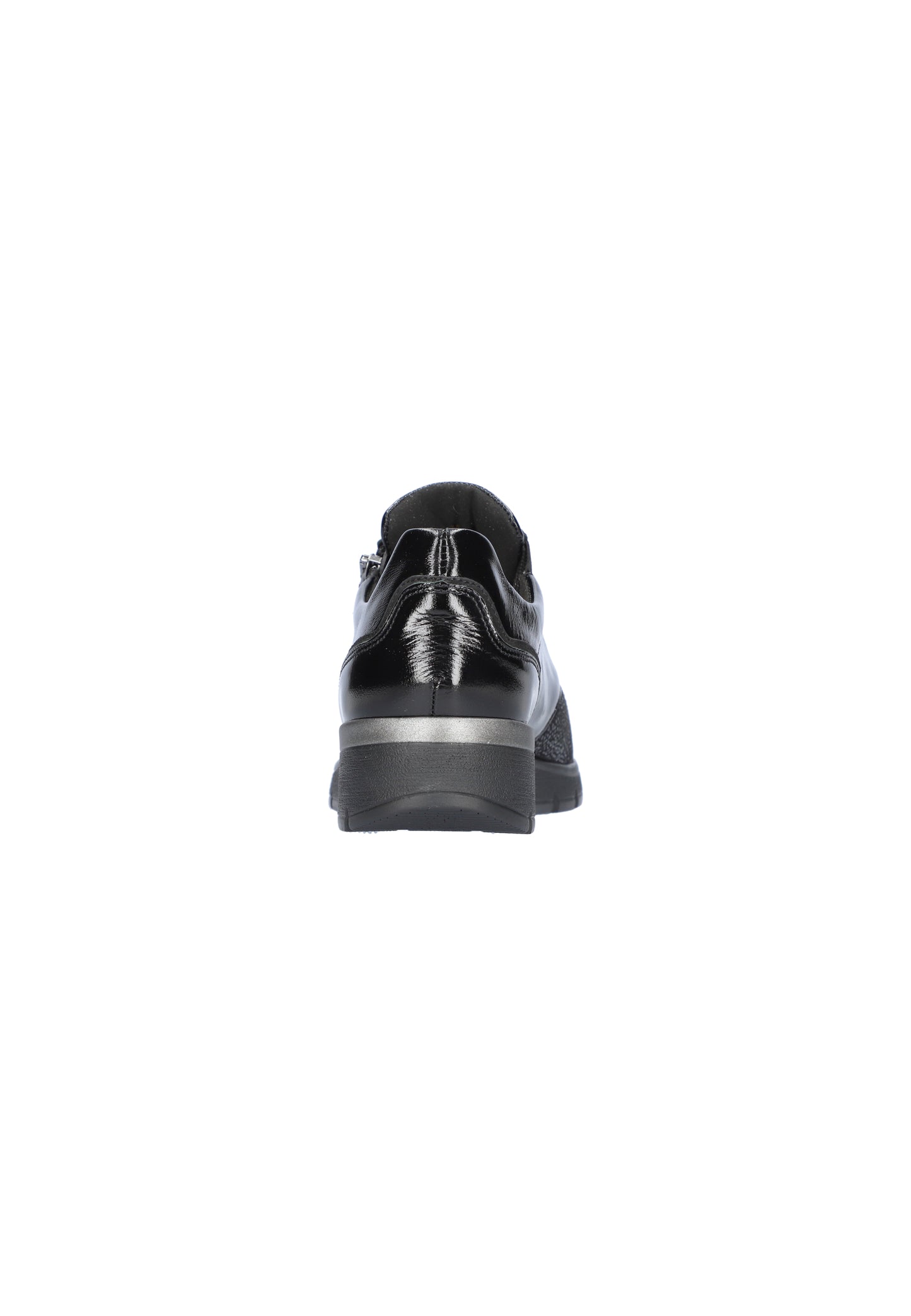 Waldlaufer 626K05 301 001 K-Ramona Black Trainers with Zip