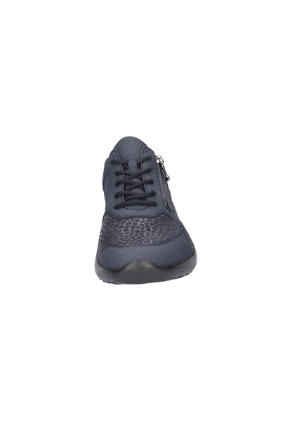 Waldlaufer 634K02 304 845 K Fit Ira Marine Navy Lace & Zip Sneakers