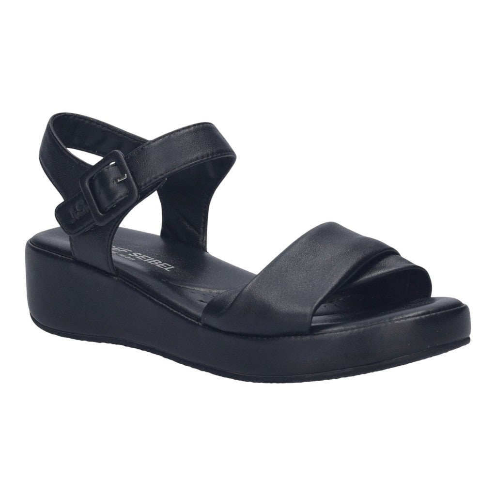 Josef Seibel 63702 68 105 Eve 02 Black Sandals