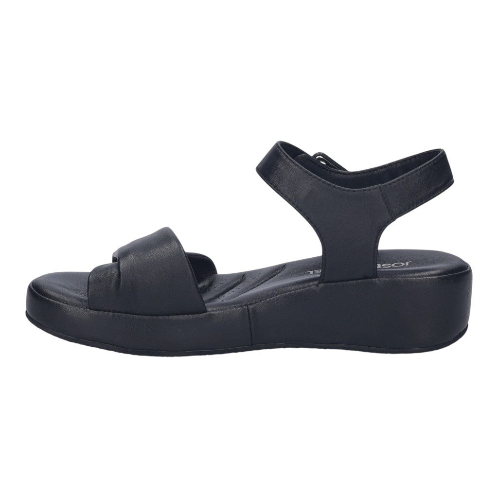 Josef Seibel 63702 68 105 Eve 02 Black Sandals