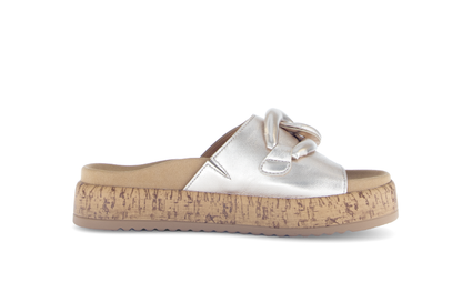 Gabor 63.761.62 Gold Slip On Sandals