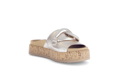 Gabor 63.761.62 Gold Slip On Sandals