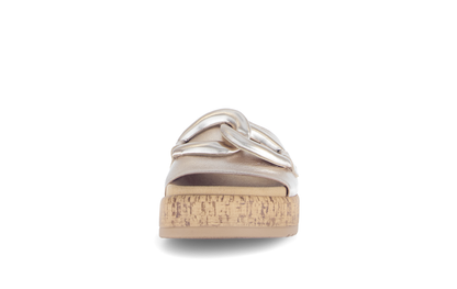 Gabor 63.761.62 Gold Slip On Sandals