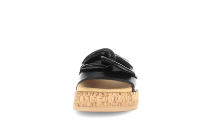 Gabor 63.761.97 Black Slip On Sandals