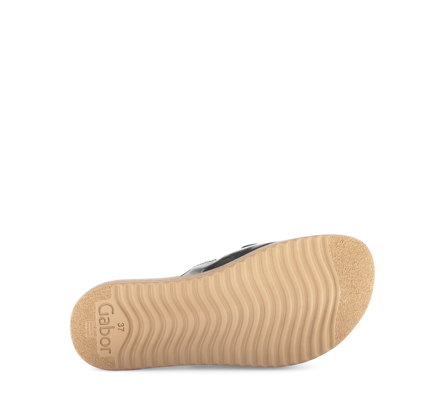 Gabor 63.761.97 Black Slip On Sandals