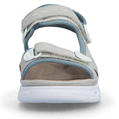 Rieker 64074-40 Vapor Sky Blue F Fit Velcro Sandals