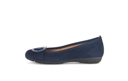 Gabor 64.163.16 Navy Slip On Pumps