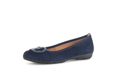 Gabor 64.163.16 Navy Slip On Pumps