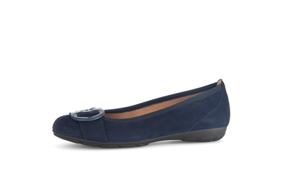 Gabor 64.163.16 Navy Slip On Pumps