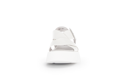 Gabor 64.752.20 Latte Cream Sandals with Slingback Strap