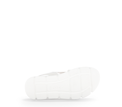 Gabor 64.752.20 Latte Cream Sandals with Slingback Strap