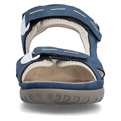 Rieker 64856-14 Jeans Blue F Fit Slingback Sandals