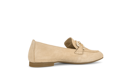 Gabor 65.210.14 Beige Slip On Loafers