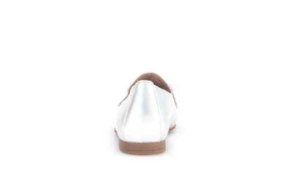 Gabor 65.210.61 Silver Slip On Loafers