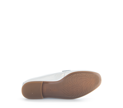 Gabor 65.210.61 Silver Slip On Loafers
