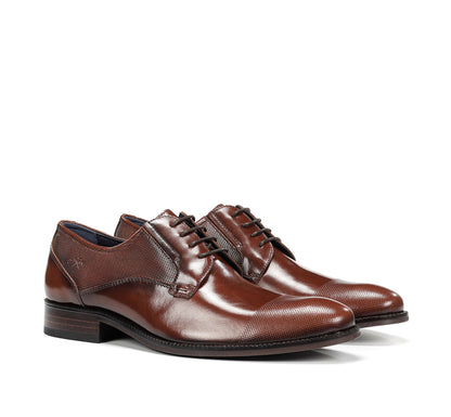 Fluchos F2161 Sierra Castano Brown Lace Shoes