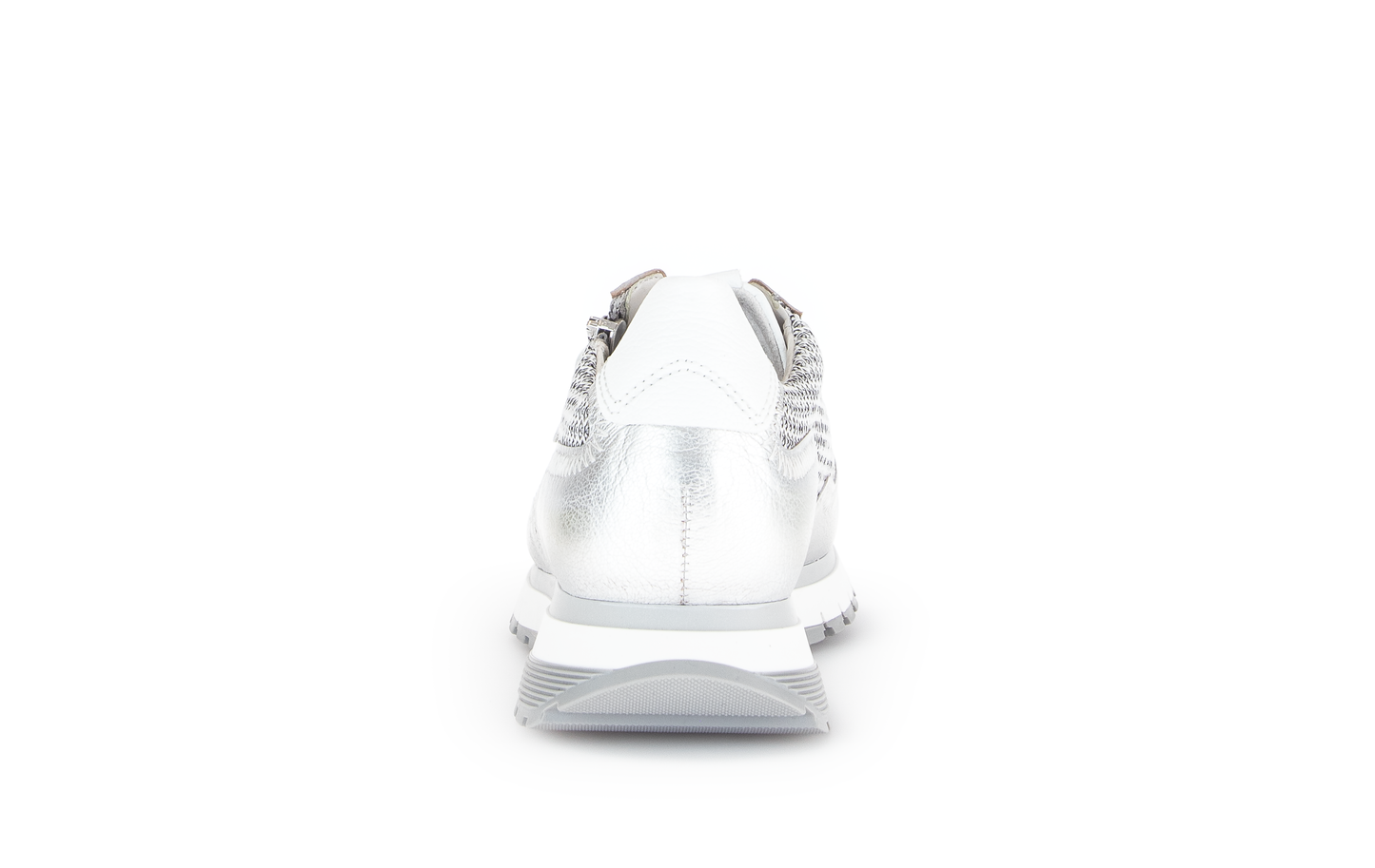 Gabor Comfort 66.379.60 H Fit Silver, Off White & White Sneakers