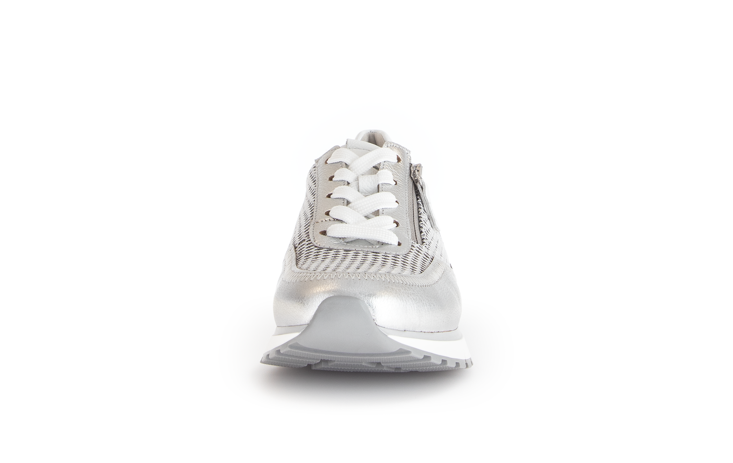 Gabor Comfort 66.379.60 H Fit Silver, Off White & White Sneakers