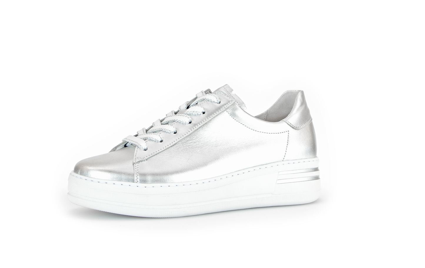 Gabor Comfort 66.395.10 G Fit Silver Sneakers