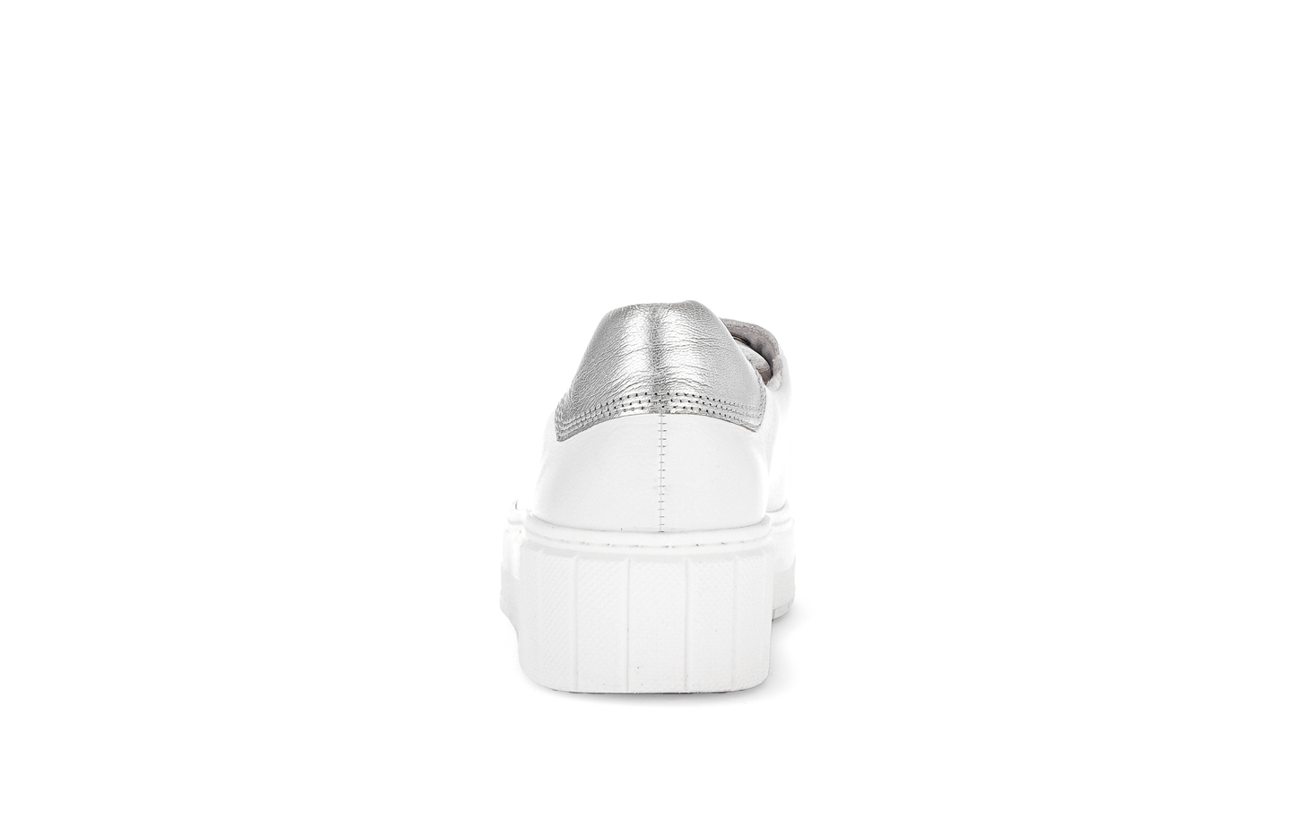 Gabor Comfort 66.410.52 H Fit White & Silver Sneakers
