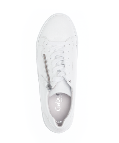 Gabor Comfort 66.498.50 White G Fit Trainers with Zip