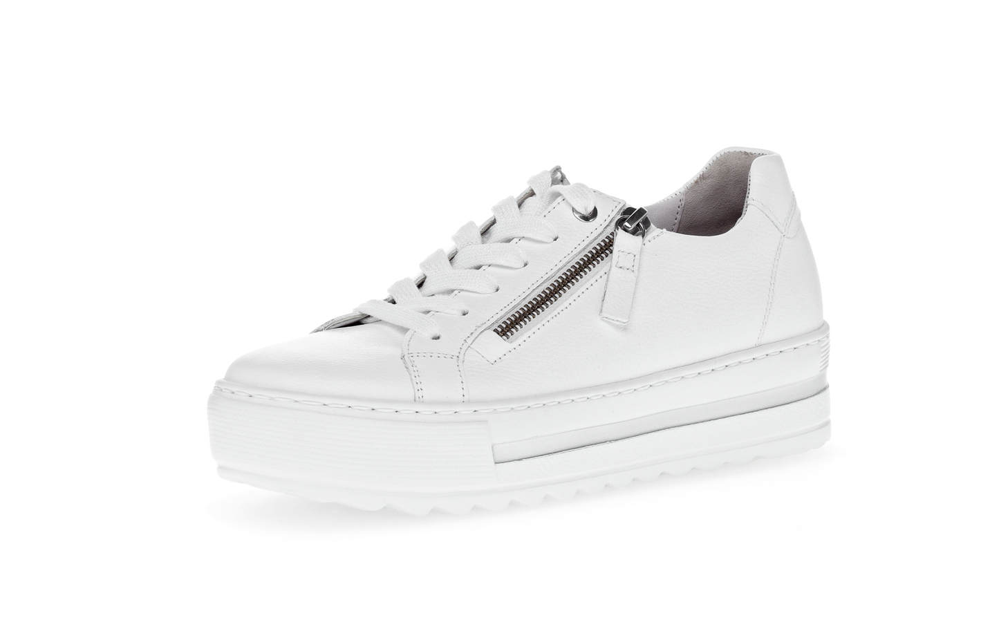 Gabor Comfort 66.498.50 White G Fit Trainers with Zip