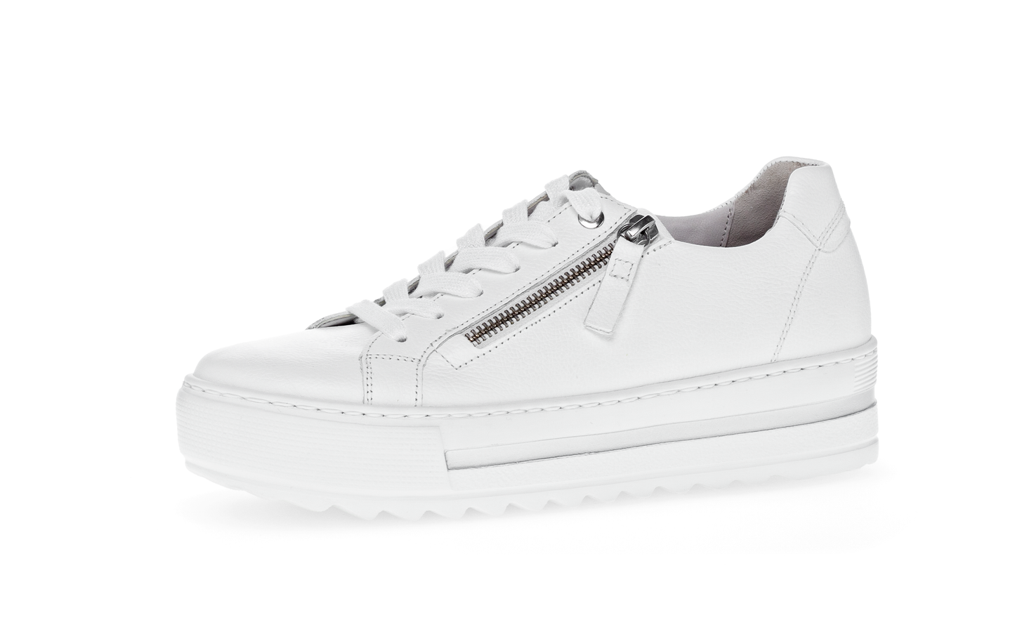 Gabor Comfort 66.498.50 White G Fit Trainers with Zip