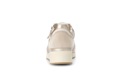 Gabor Comfort 66.508.82 G Fit Gold Combi Sneakers with Zip