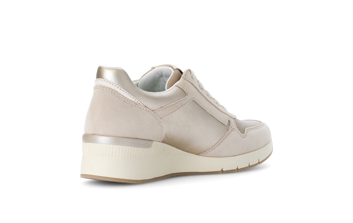 Gabor Comfort 66.508.82 G Fit Gold Combi Sneakers with Zip