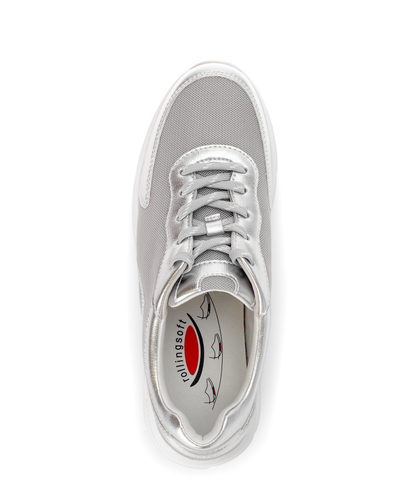 Gabor Rollingsoft 66.923.19 Silver Combi Sneakers