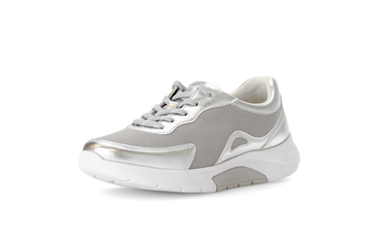 Gabor Rollingsoft 66.923.19 Silver Combi Sneakers