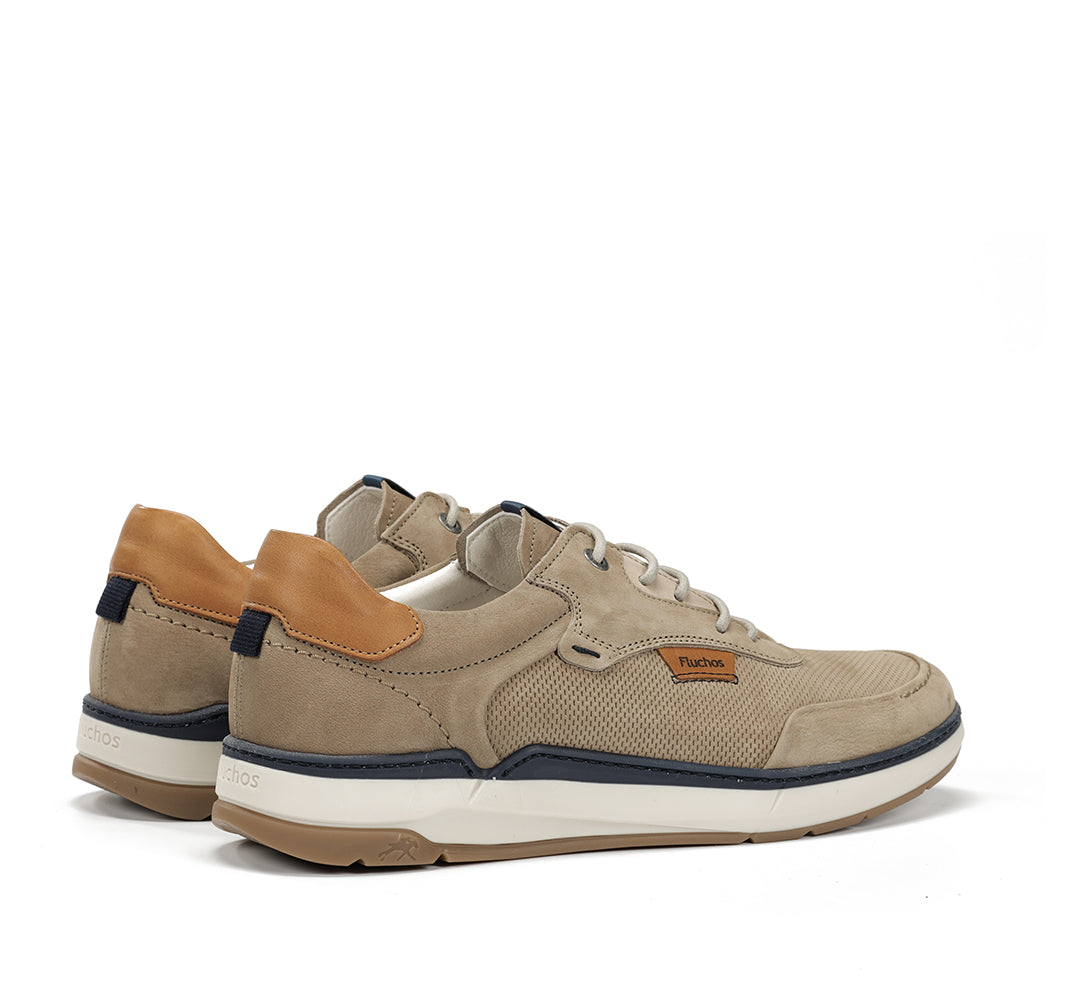Fluchos F2210 Delbuck Marmota Taupe Laced Shoes