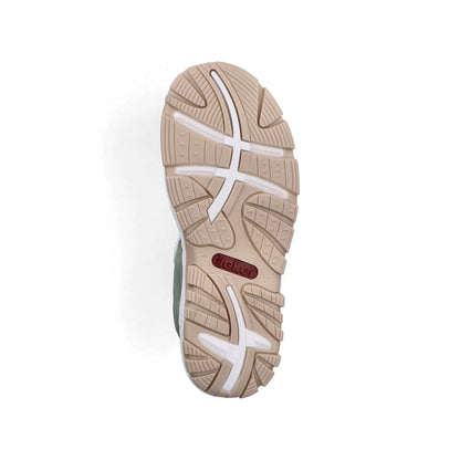Rieker 68866-94 Blue, Cream & Nude Combi E 1/2 Fit Slingback Sandals