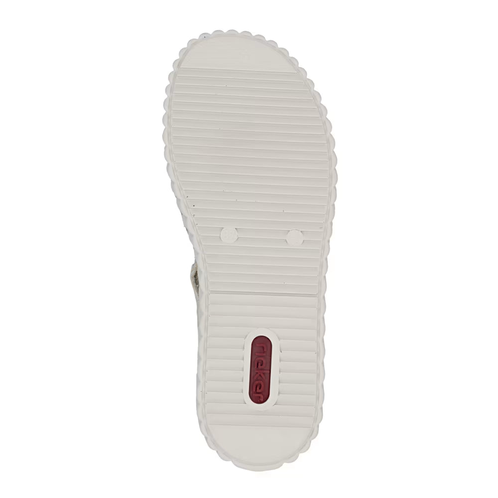 Rieker 69276-60 Beige H Fit Sandals with Slingback Strap