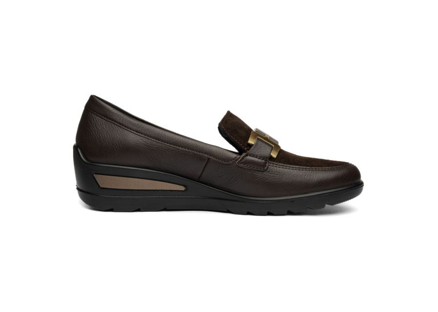 Ara 12-50609 13 Zurich 2.0 Cacao Brown H Fit Slip On Shoes