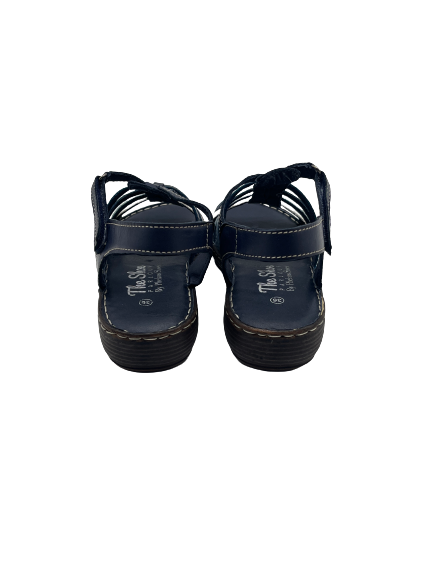 The Shoe Parlour by Phelans Shoes 700-16 Navy Multi Sandals