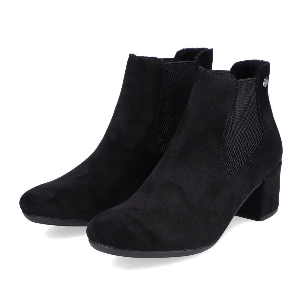 Rieker 70284-00 Black Chelsea Boots